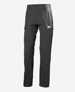 Mens Outdoor Hiking Pants: HH QD CARGO PANT, Ebony