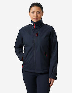 Womens Crew Collection: W CREW MIDLAYER JACKET 2.0, Navy
