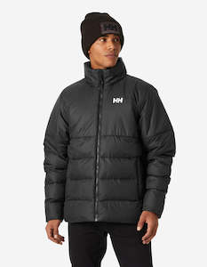 Mens Puffy Jackets: OSLO LIGHT PUFFY JACKET, Black