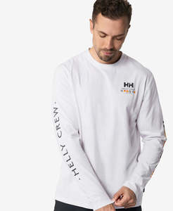 Men: SEAFARER L/S T-SHIRT, White