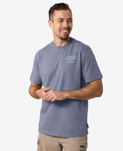 Full Price No Giftcard: SHORE T-SHIRT, Washed Navy