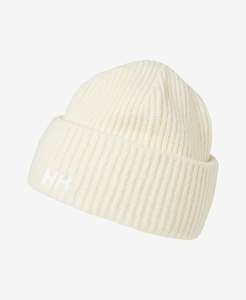 Men: SOFT RIB BEANIE, Snow