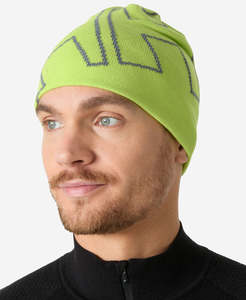 Men: OUTLINE BEANIE, Luminous Green