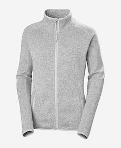 Womens Midlayers: W VARDE FLEECE JACKET 2.0, Grey Fog