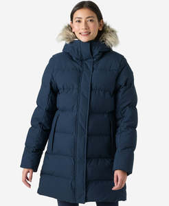 Womens Sale: W BLOSSOM PUFFY PARKA, Navy