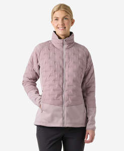 Womens Sale: W HP HYBRID STRETCH INSULATOR, Purple Clay