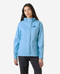 Womens Rainwear: W LOKE JACKET 2.0, Bright Blue
