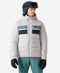 Mens Snow Jackets: BOSSANOVA PUFFY JACKET, Grey Fog