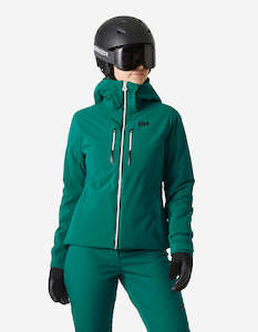 Womens Snow Jackets: W ALPHELIA LIFALOFT JACKET, Emerald