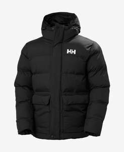 Mens Snow Jackets: NORDIC PUFFY JACKET, Black