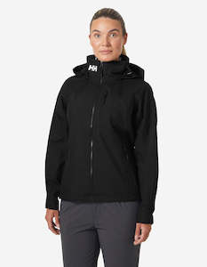 Womens Crew Collection: W CREW HOODED JACKET 2.0, Black