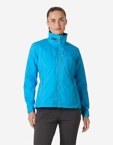 Womens Crew Collection: W CREW MIDLAYER JACKET 2.0, Cyan
