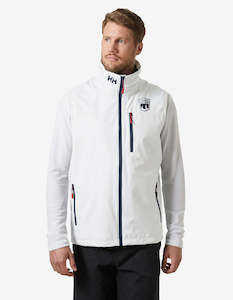 Mens Sail: RSHYR CREW VEST, White