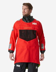 Mens Sailing Jackets: AEGIR OCEAN SMOCK, Alert Red