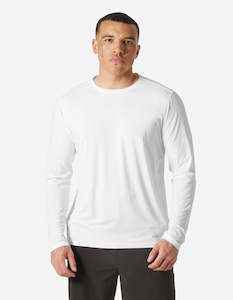 Mens Outdoor: SHINE SOLEN LS CREW, White