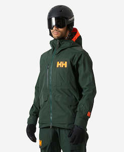 Mens Snow Jackets: RIDGE INFINITY SHELL JACKET, Dark Jungle