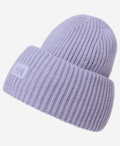 HH RIB BEANIE, Bright Lavender