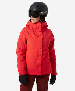 W SNOWPLAY JACKET, Alert Red