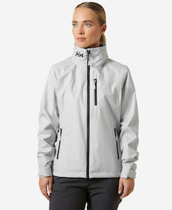 Womens Crew Collection: W CREW HOODED JACKET 2.0, Grey Fog