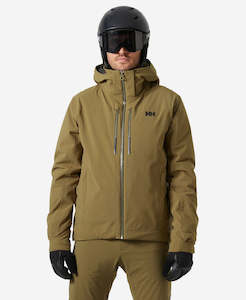 Mens Snow: ALPHA LIFALOFT JACKET, Sepia