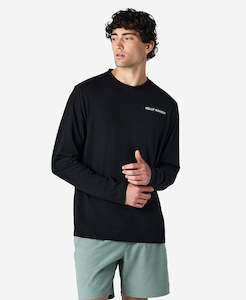 SCENIC L/S T-SHIRT, Black