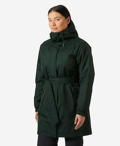 Womens Urban: W HH CLASSIC INS TRENCH, Dark Jungle