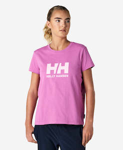 W HH LOGO T-SHIRT, Meta Pink