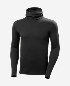Mens Outdoor: LIFA MERINO MIDWEIGHT HOODIE, Black