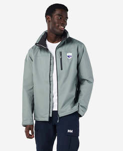 Mens Sail: RSHYR25 CREW MIDLAYER JACKET, Grey Cactus