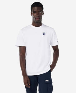 Mens Sail: RSHYR25 TASMAN T-SHIRT, White