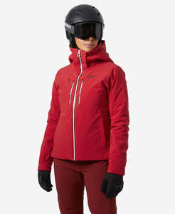 Womens Snow: W ALPHELIA LIFALOFT JACKET, Red