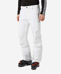 Mens Snow Pants Bibs: LEGENDARY INSULATED PANT, White