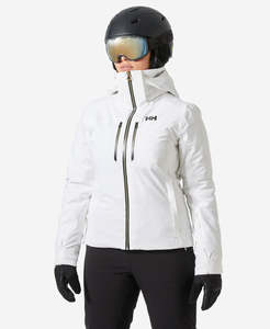 Womens Snow Jackets: W ALPHELIA LIFALOFT JACKET, 003 White