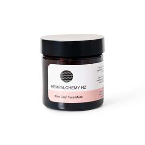 Hemp Skin: Pink Clay and Hemp Oil Face Mask