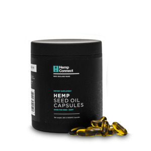 Frontpage: Hemp Seed Oil Capsules