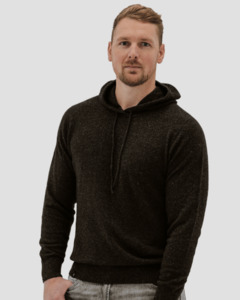 Knitwear: Trailblazer Hoodie M - Charcoal