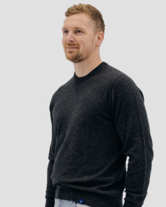 Knitwear: Conscious Crew M - Charcoal