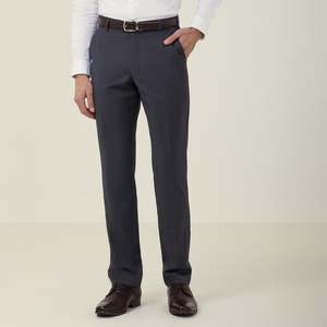 Corporate: Mens Sharkskin Slim Leg Pant