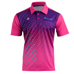 Products: Henselite Velocity Men's Polo Purple/Pink/Sky Henselite