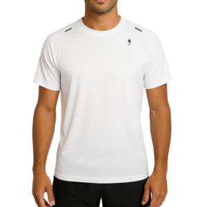 Men's tennis round-neck - White