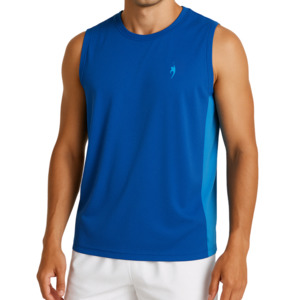 Men: Men's tank top - Blue