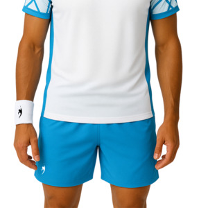 Men: Men's tennis shorts - Aqua