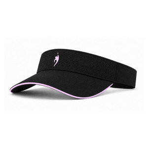 Womens: Tennis Visor - Black