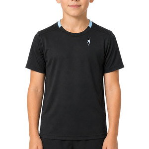 Boy's Premium Tennis Tee - Black