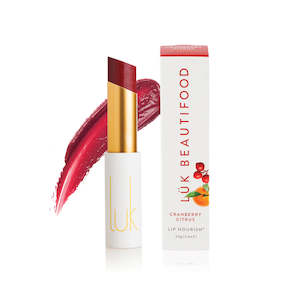 Beauty: Luk Beautifood Lip Nourish Cranberry Citrus 3g