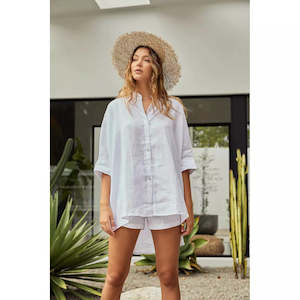Clothing: Clem Linen Shirt