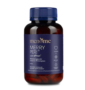 Perimenopause: Menome Merry Peri herbal support for Perimenopause