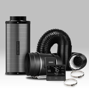 Ventilation Packages: 8"/200mm AC INFINITY FAN, Carbon Filter & Ducting