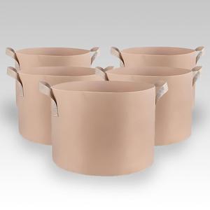 Kgfamily: 57L Tan Fabric Pot - 5 Pack