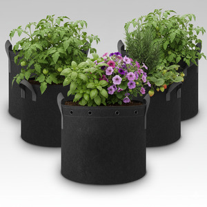 Kgfamily: 38L Fabric Pot - 5 Pack